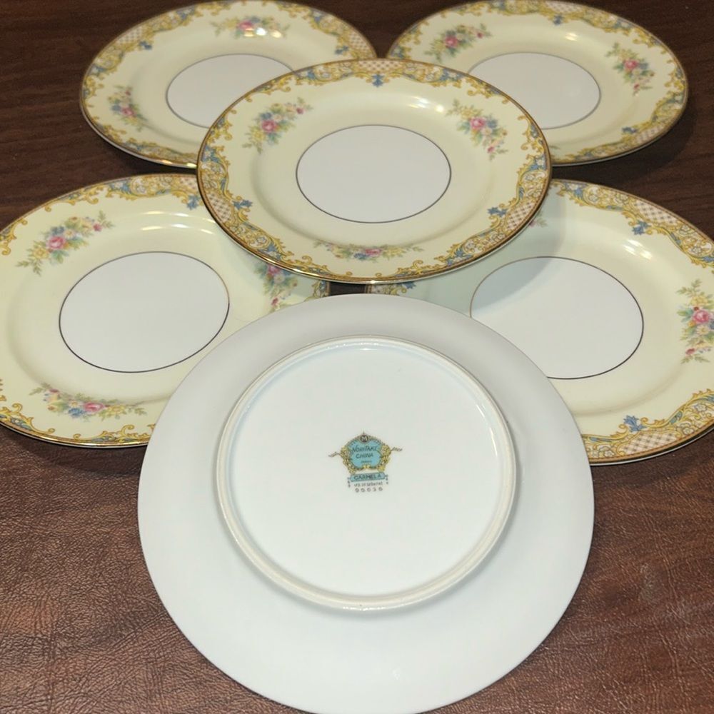 6 Noritake Bread & Butter Plates Carmela 95636